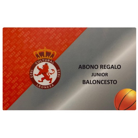 ABONO BALONCESTO JUNIOR - MEDIA TEMP. 24/25