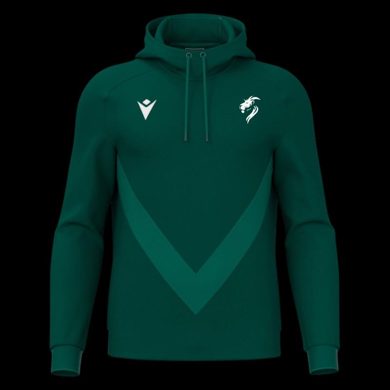 SUDADERA RUGE LEON VERDE