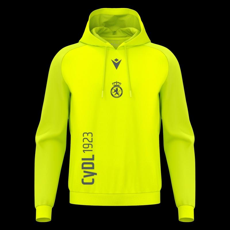 SUDADERA FLUOR AMARILLA