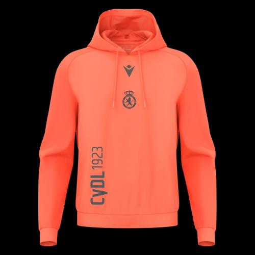 SUDADERA FLUOR NARANJA